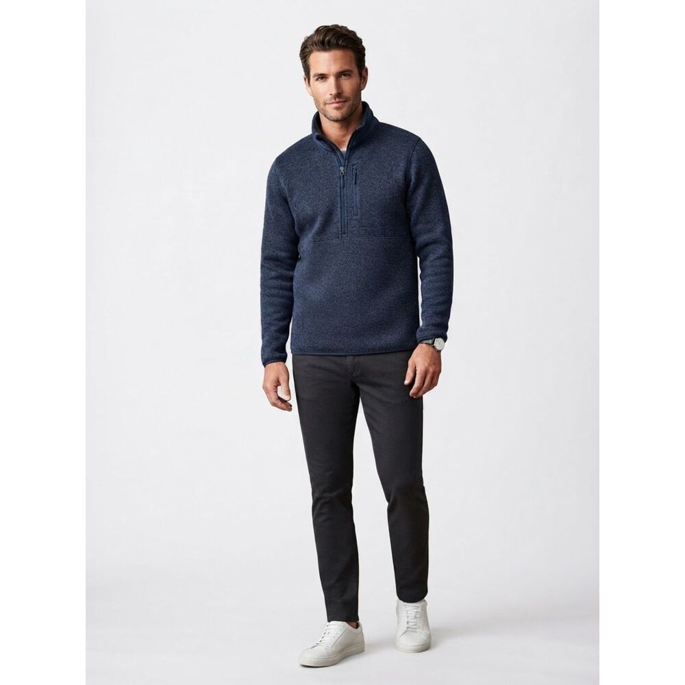 Smartwool Men’s M Anchor Line Fleece Jacket Blue
